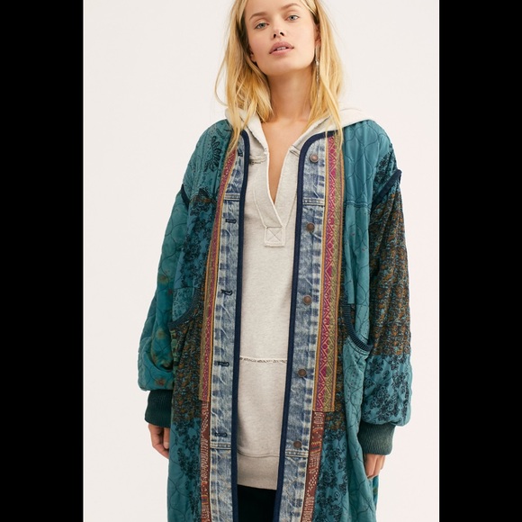 Free People Borderline Liner Jacket 